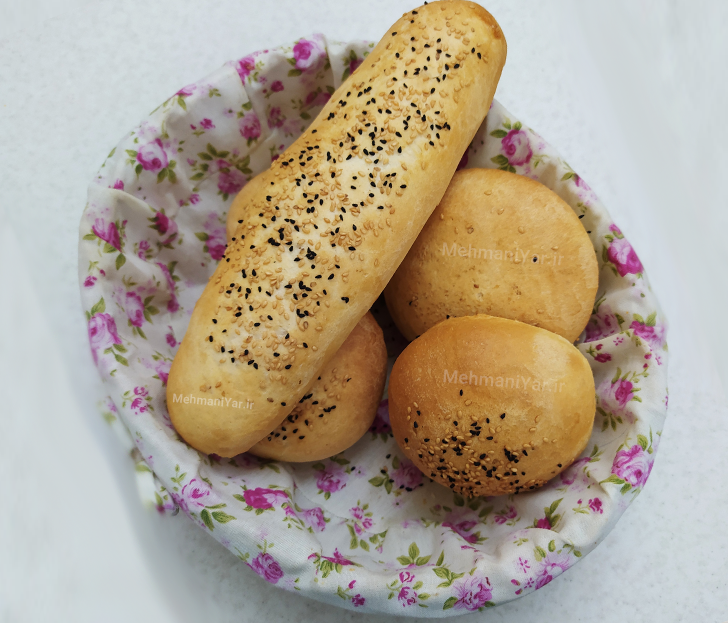 فیلم طرز تهیه نان باگت فرانسوی خانگی