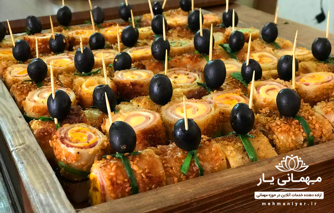 رول ژامبون سوخاری