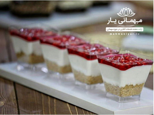 چیز کیک تک نفره