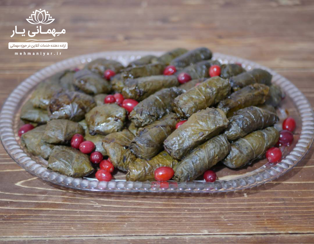 دیس دلمه برگ مو