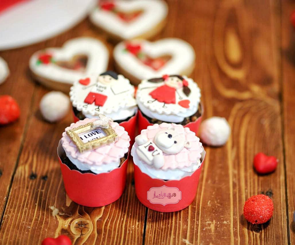 کاپ کیک ولنتاین