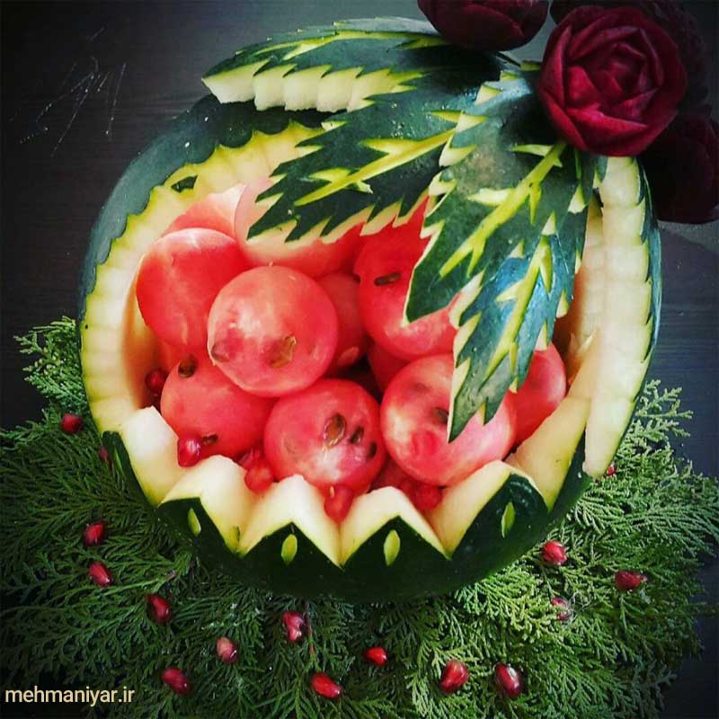 چند روش برش هندوانه