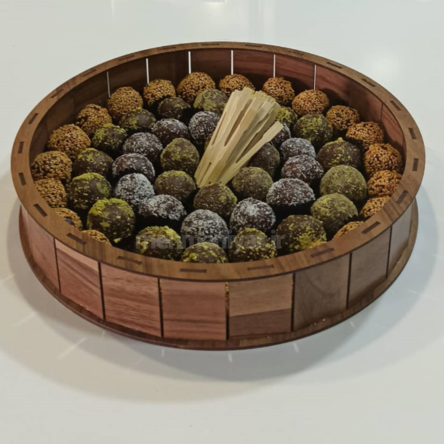 ترافل خرما مغزدار