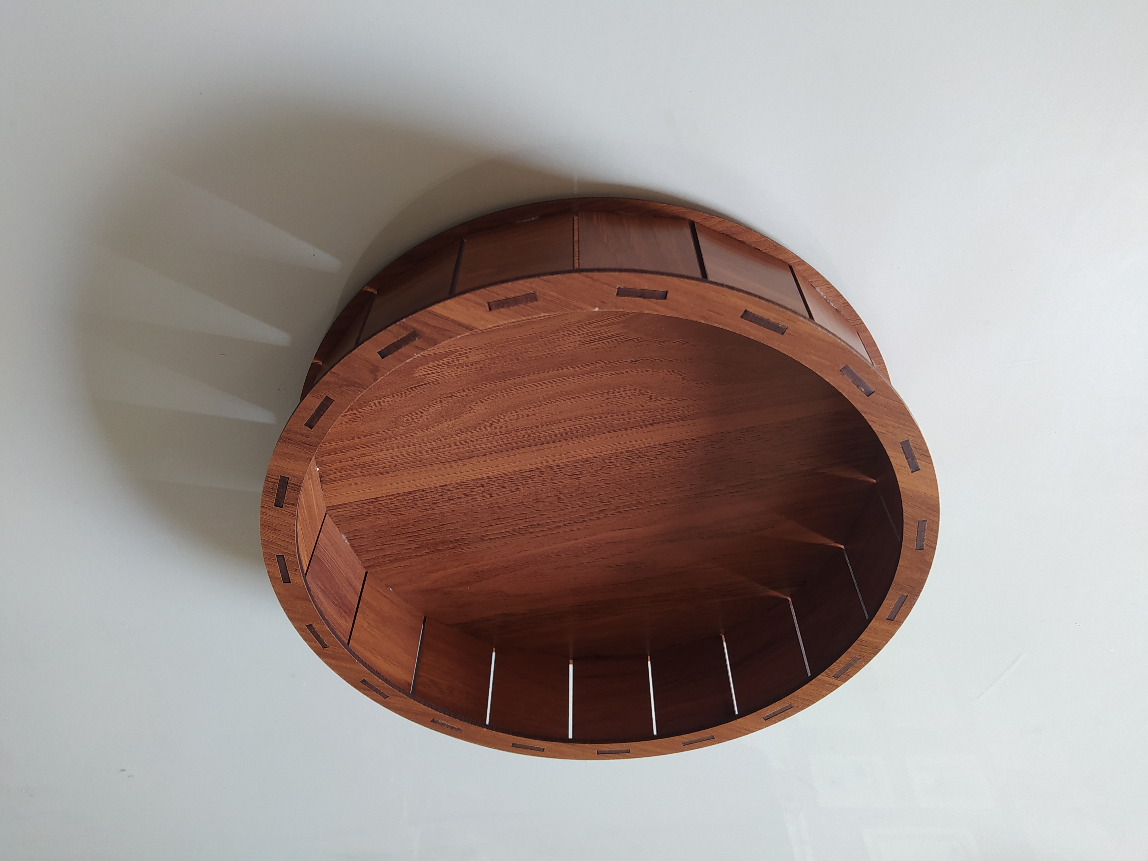 سینی گرد 30 چوبی