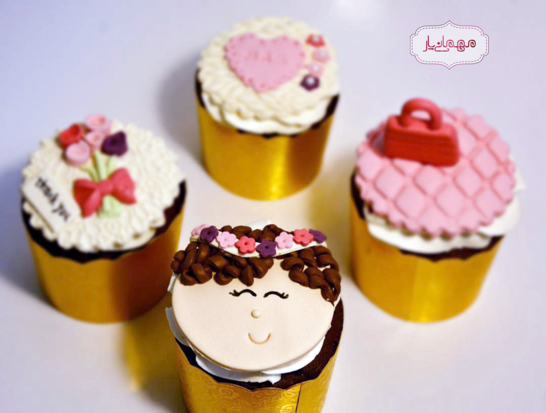 کاپ کیک دختر شاداب