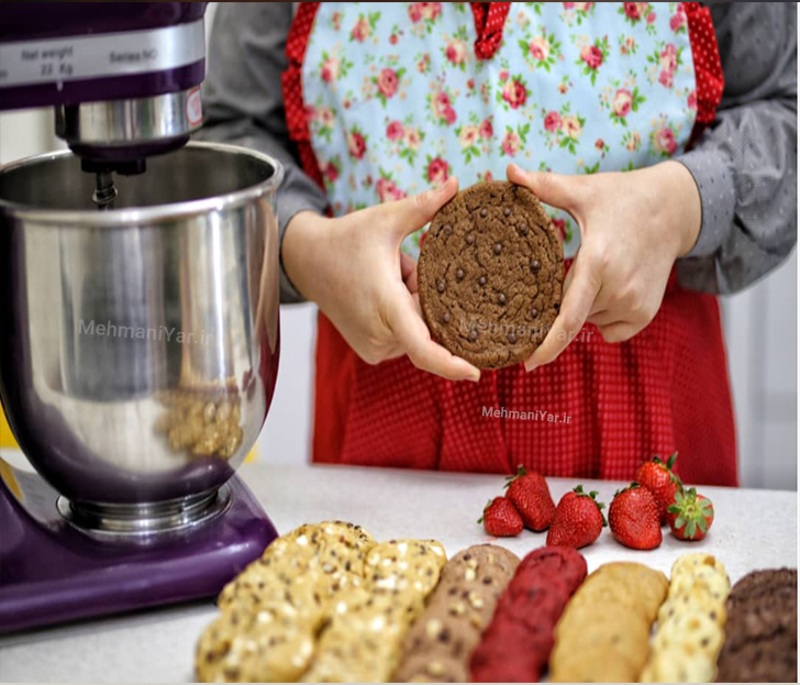 فیلم طرز تهیه کوکی چاکلت کاراملی