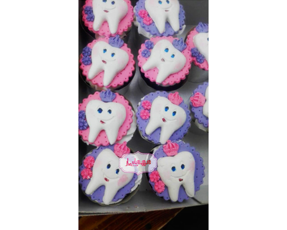 کاپ کیک جشن دندونی