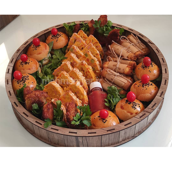 سینی فینگرفود سلامت(43 تکه)