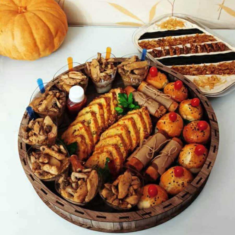 دیس گرد بست فینگر(43تکه)