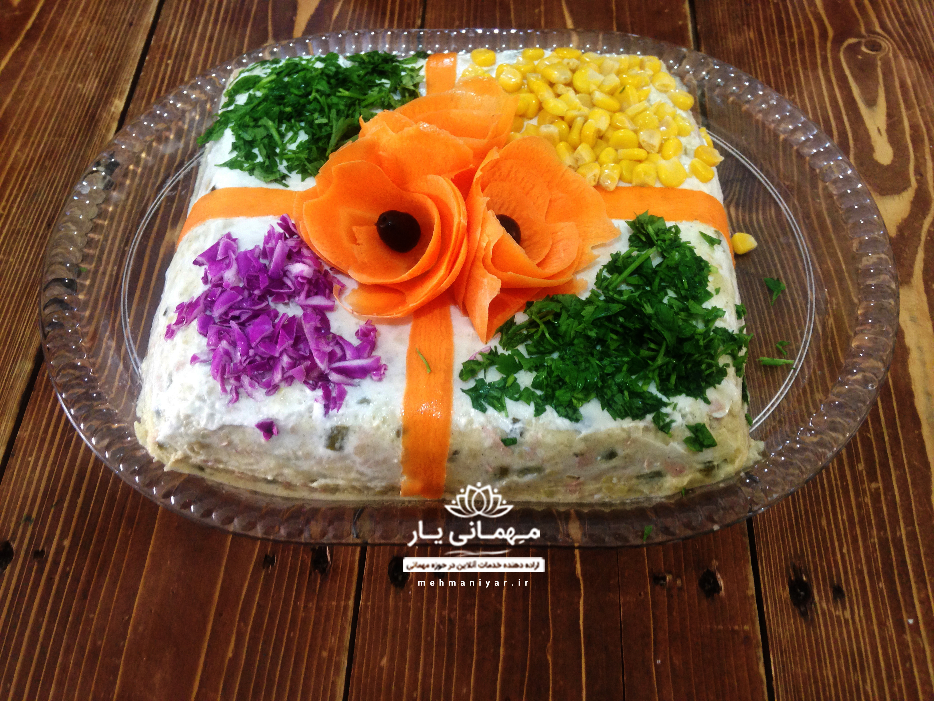 دیس سالاد الویه