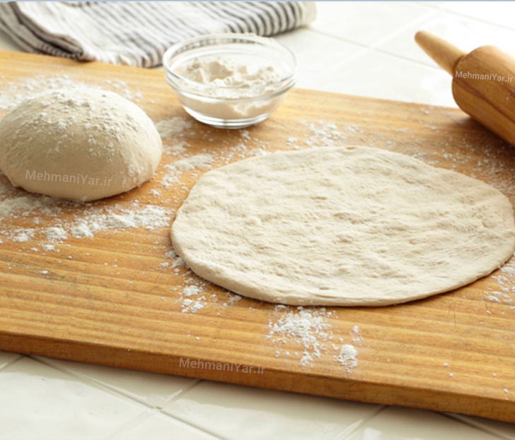 طرز تهیه خمیر نان پیتزا