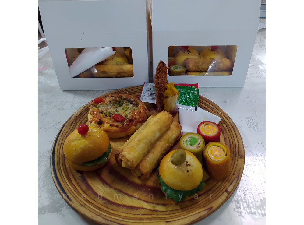 بشقاب فینگرفود ده تکه