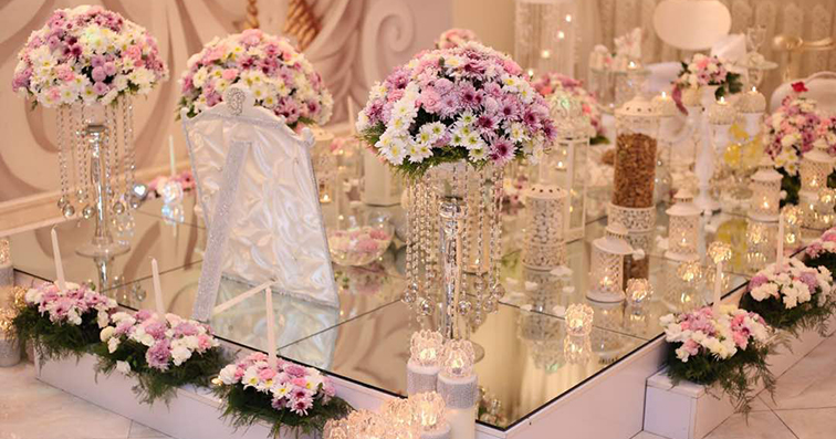 اجزا و تزئینات سفره‌ی عقد